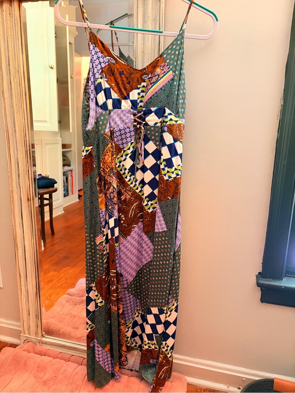 Rewind Multi-Print Boho Dress